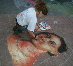 Streetpainting-festival Curacao 2011